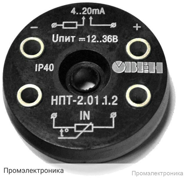 НПТ-2 - температурный нормирующий преобразователь с выходом 4…20 мА