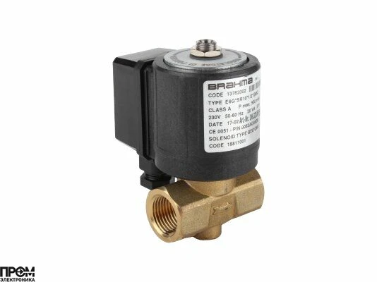 Газовый электромагнитный клапан Brahma E6G*SR10*1/2*GMO 13762002