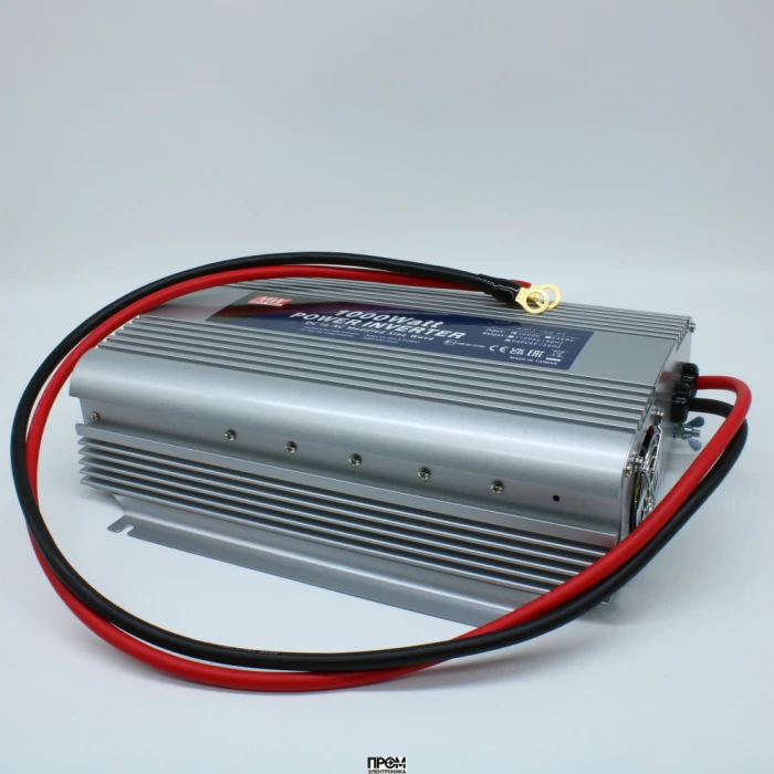 A301-1K0-F3, DC-AC, 1000Вт, Рпик=2400Вт, Uвх=10 - 15В DC, Uвых=230В АС, в кожухе 310х210х85мм, вес 3.3кГ, 0…+40С