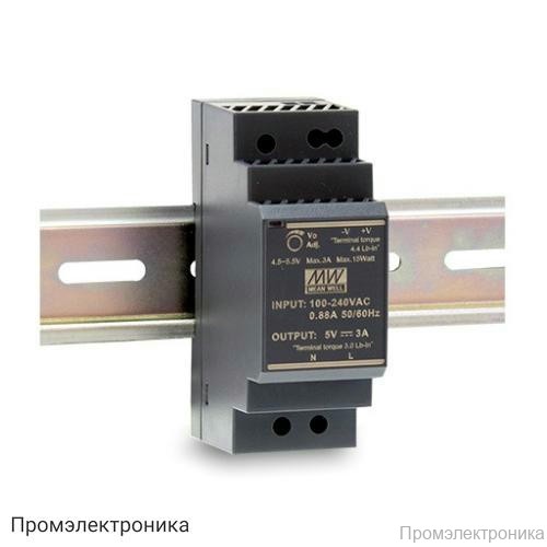 HDR-30-15 - блок питания AC-DC, 30Вт