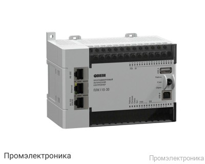 ПЛК110-24.30.Р-L - контроллер для средних систем автоматизации с DI/DO (Модифицированный 02)