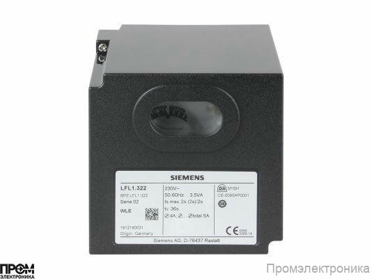 Топочный автомат Siemens LFL1.322