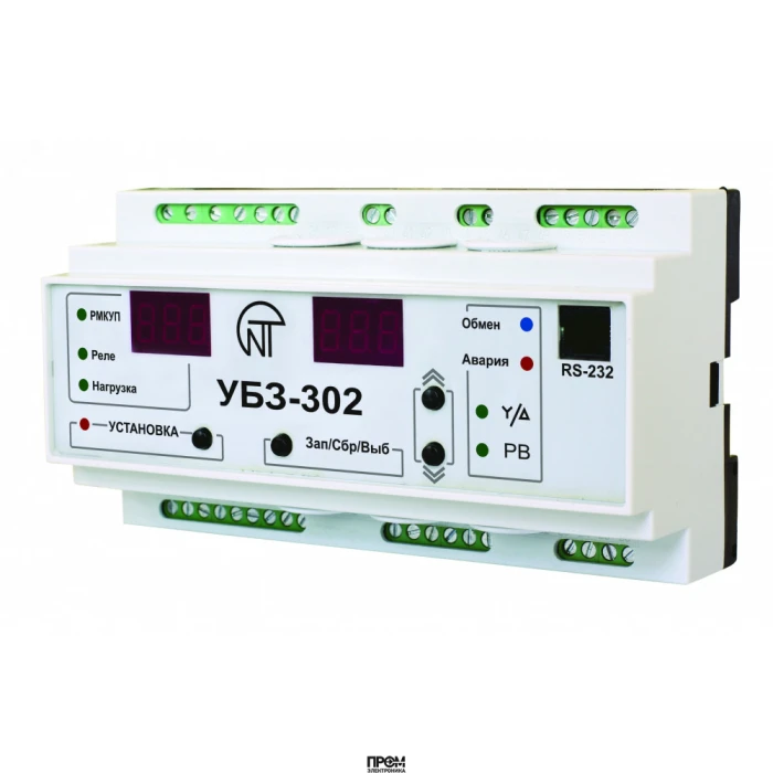 Блок защиты универсальный УБЗ-302 3425603302, Реле контроля