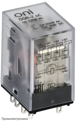 OGR-2 4C 220В AC ONI - реле общего назначения