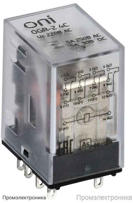 OGR-2 4C 220В AC ONI - реле общего назначения