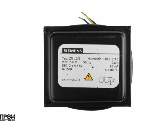 Трансформатор розжига Siemens ZM 10/9 00423335