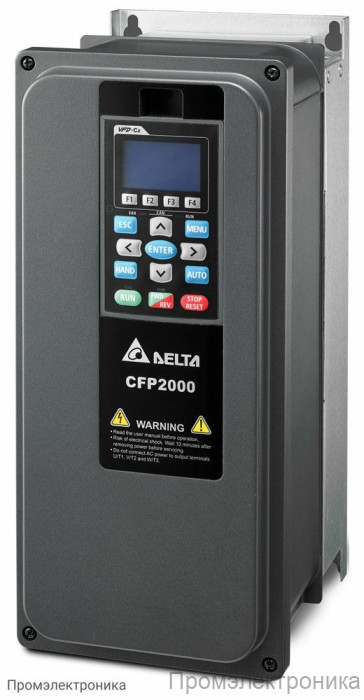 Преобразователи частоты Delta Electronics VFD075FP4EA-52 (7.5кВт 3ф 400В) серии CFP2000