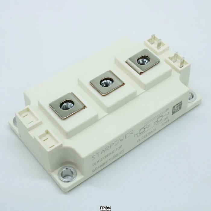 GD400HFY120C2S, Модуль силовой IGBT полумостовой 1200В, 400А, +175°C