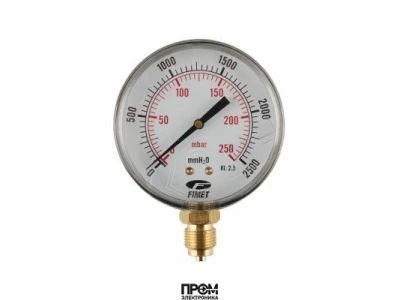 Газовый манометр Watts MP1-80 0-250мбар