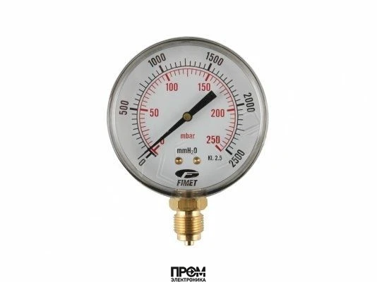 Газовый манометр Watts MP1-80 0-250мбар