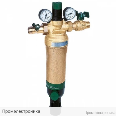 Комбинированный узел водоснабжения (обратная промывка) DN 15(1/2&#039;) 100мк ГВС Honeywell HS10S-1/2AAM