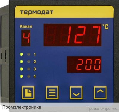Термодат 13К6/5УВ/1В/5Т/485/2М - ПИД-регулятор температуры