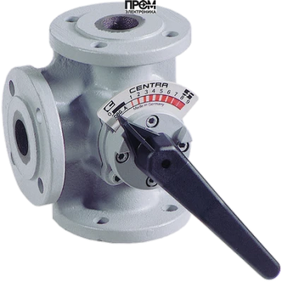 Клапан регулирующий трехходовой поворотный DN125 PN6 Kvs250 2…130 °C Honeywell/Resideo DR125GFLA