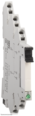 ORM 3 1NO+1NC 24В DC IEK - реле интерфейсное