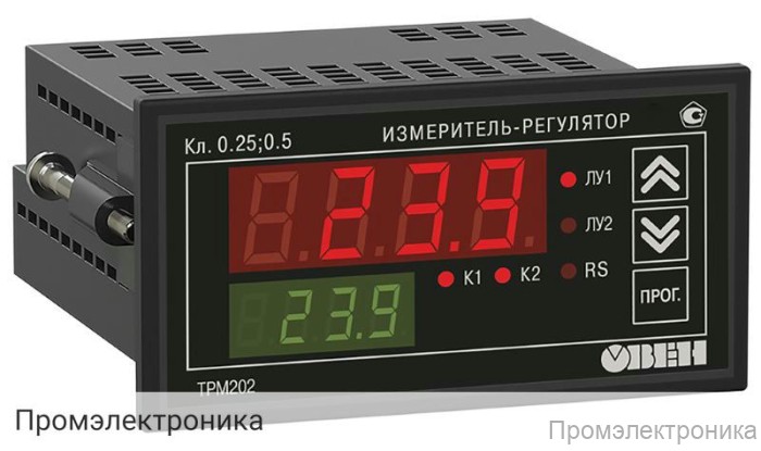 ТРМ202-Щ2.РИ - измеритель-регулятор двухканальный с интерфейсом RS-485