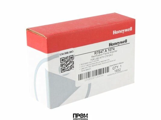 Усилитель сигнала пламени Honeywell R7847 A 1074