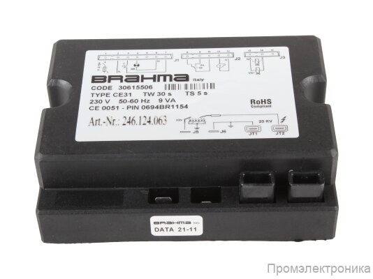 Менеджер горения Brahma CE31, 30615506