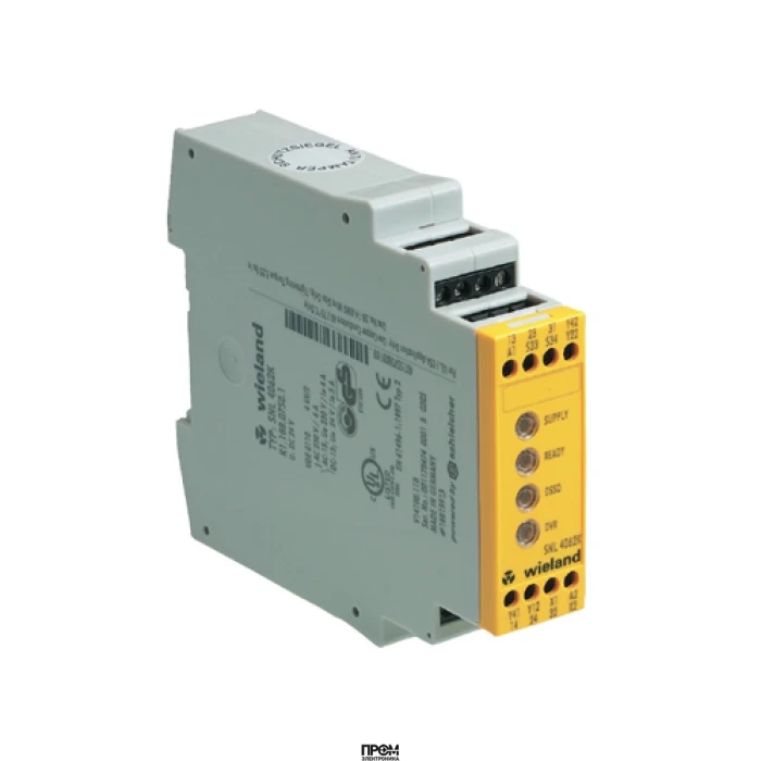 Реле безопасности SNL4062K DC24V, Реле контроля световой завесы, питание DC24V