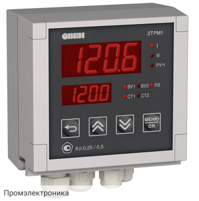 ТРМ1-Н.У2.Т.RS - обновленный одноканальный измеритель-регулятор с RS-485