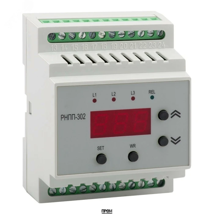 Реле напряжения OptiDin РНПП-302-У3 114064, Реле измерительное