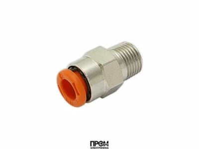 Ниппель измерения давления воздуха Ø6 мм - R1/8&quot;