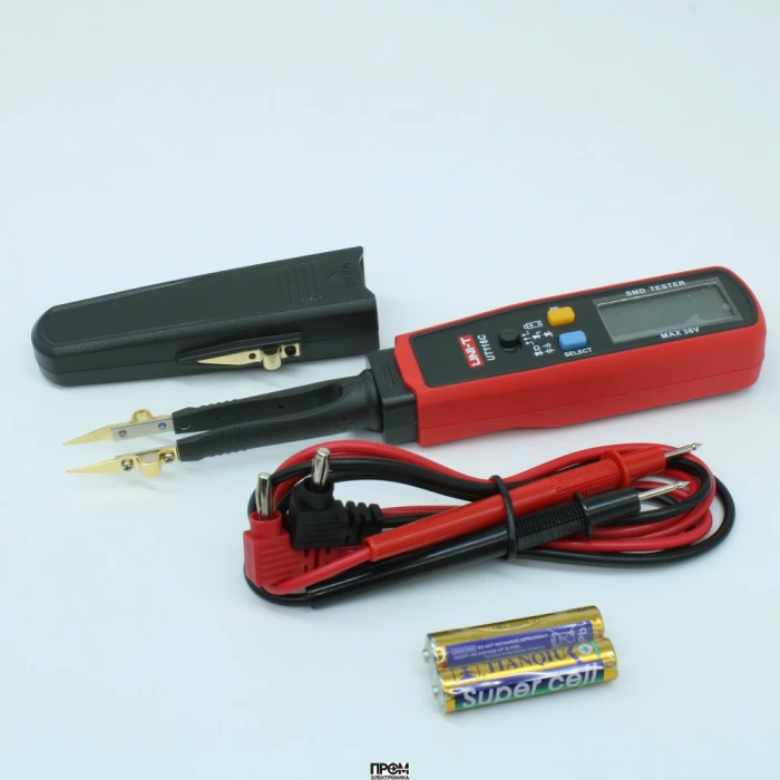 UT116C, Мультиметр-пинцет для SMD компонентов
