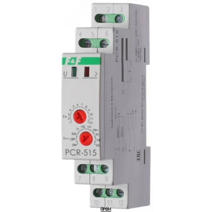 Реле времени PCR-515 EA02.001.006, Реле времени, таймер