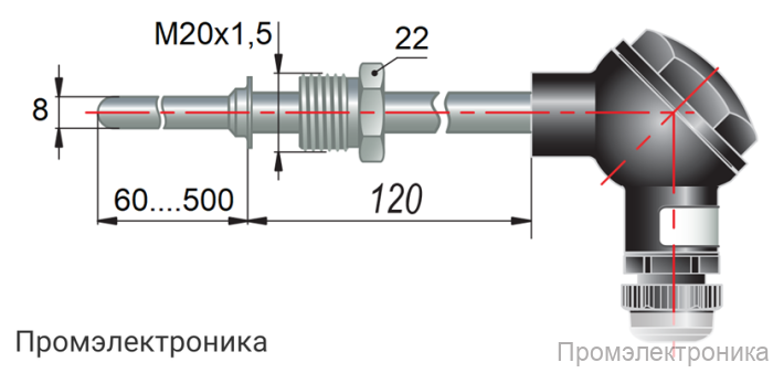 ДТП035 - преобразователь термоэлектрический