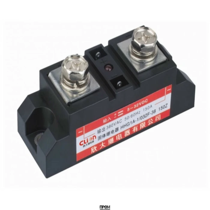 HHG1A-1/032-38-150A, Реле 3-32VDC, 150A/440VAC (zero-cross)