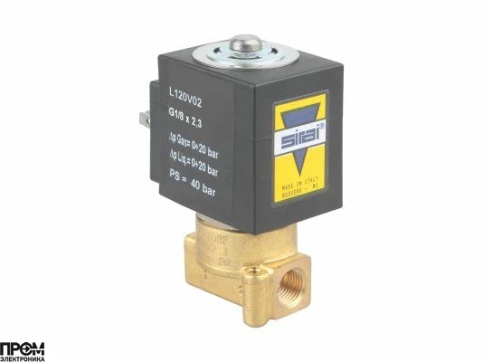 Электромагнитный клапан Sirai L120V02