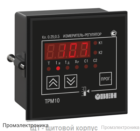 ТРМ10-Щ1.У.ТР - измеритель ПИД-регулятор одноканальный