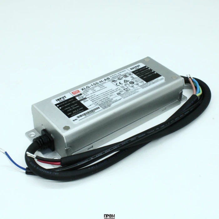 XLG-150-H-AB, Источник электропитания светодиодов класс IP67 150Вт 27-56В/1400-4170мА стабилизация тока