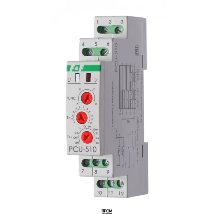 Реле времени PCU-510 EA02.001.009, Реле времени, таймер