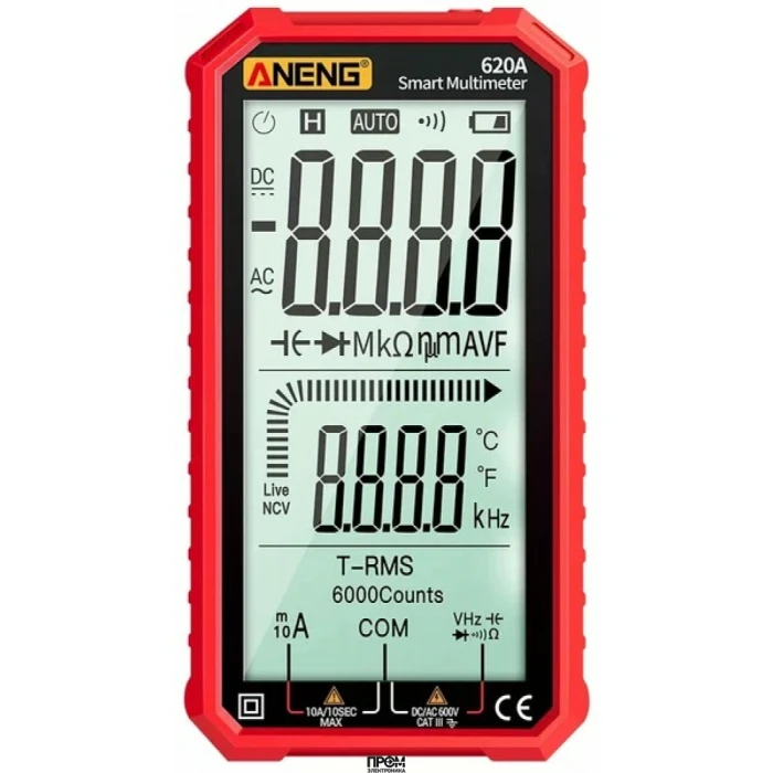 ANENG 620A, Многофункциональный SMART мультиметр автомат с True RMS