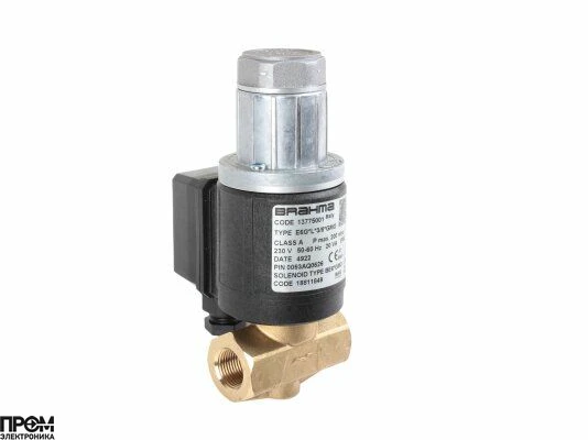 Газовый электромагнитный клапан Brahma E6G*L*3/8*GMO 13775001