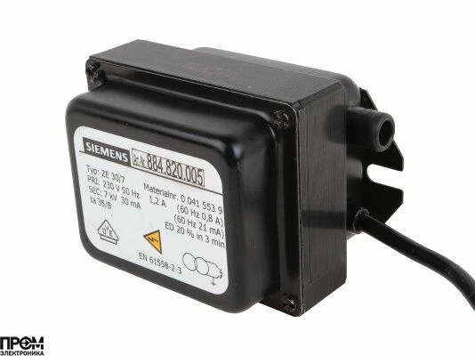 Трансформатор розжига Siemens ZE 30/7 00415539
