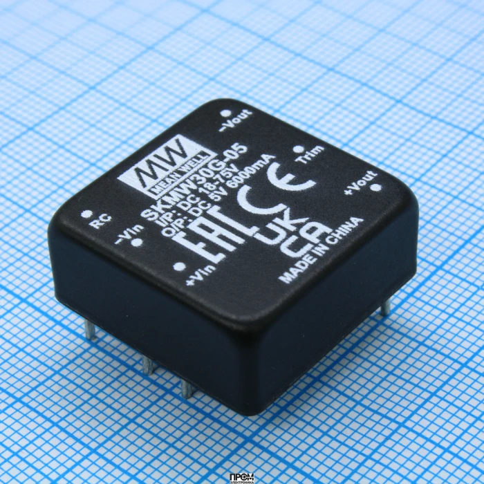 SKMW30G-05, Преобразователь DC/DC, на печатную плату, 30 Вт