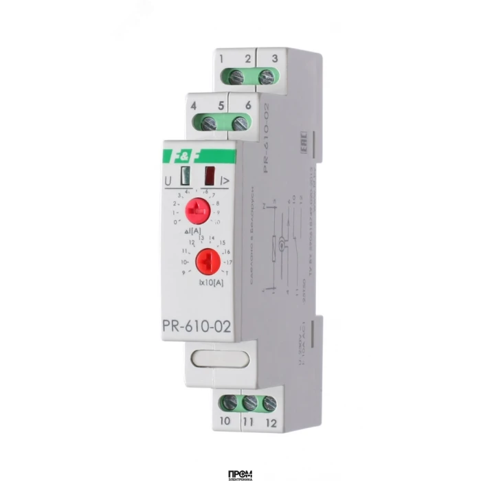 Реле тока PR-610-02 EA03.004.002, Реле измерительное