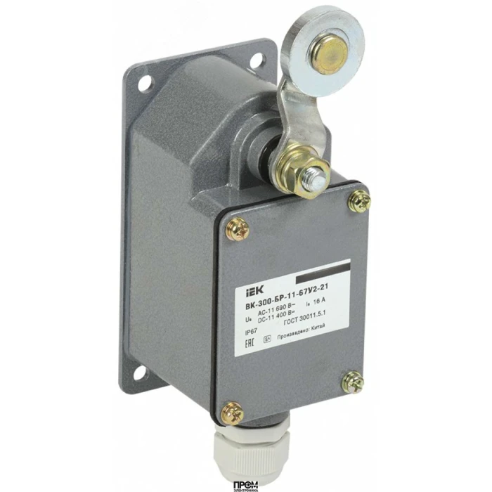 Выключатель концевой ВК-300-БР-11-67У2-21 IP67 KV-1-300-1, Выключатель концевой