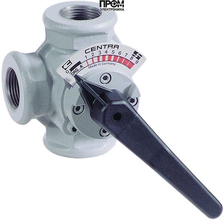 Клапан регулирующий трехходовой поворотный DN 40 PN6 Kvs25 2…130 °C Honeywell/Resideo DR40GMLA