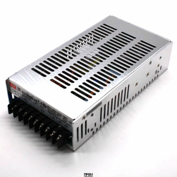 SD-200D-24, DC-DC, 200Вт, вход 67.2…143В, выход 24В/8.4А, изоляция 4000В DC, в кожухе 191х86х40, -40…+70°С