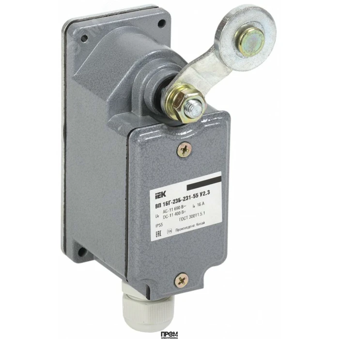 Выключатель концевой ВП 16Г-23Б-231-55 У2.3 1з+1р IP55 KV-1-16-1, Выключатель концевой