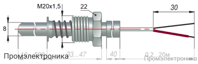 ДТП134 - преобразователь термоэлектрический
