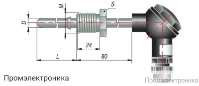 ДТП185 - преобразователь термоэлектрический
