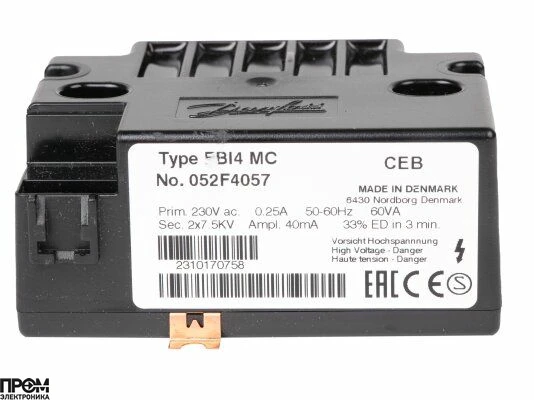 Трансформатор розжига Elco, 65300470
