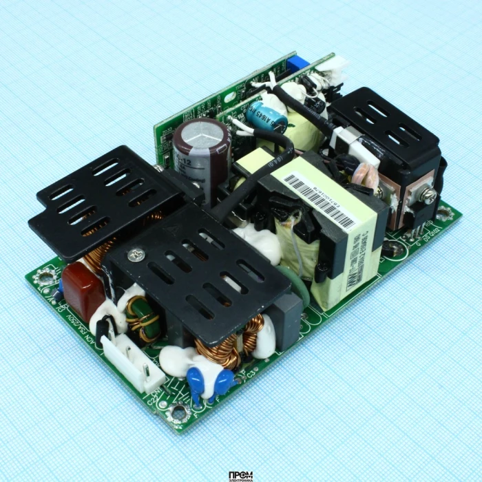 EPP-300-12, AC-DC, 200Вт(вент. 300Вт),ККМ,вход 90…264V AC, 47…63Гц /127…370В DC, выход 12В/16.67A(вент.25А),рег.вых 11.4…12.6В,изол.3000В AC, откр.пл.127х76х35мм,-30…+70°С,доп.вых.12В/0.5А,вых.SB 5В/1А