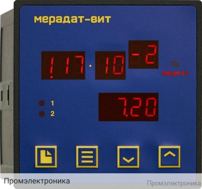Мерадат-ВИТ12Т6 - прибор для измерения давлений газов