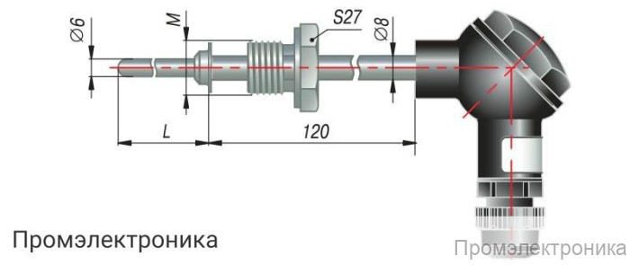 ДТП265 - преобразователь термоэлектрический