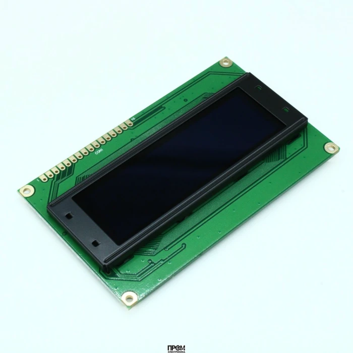 WEH002004AGPP5N00100, OLED символьный 20х4 (2004А), зеленый, паралл. интерфейс 6800, VDD = 5.0 В, -40 ... +80 С