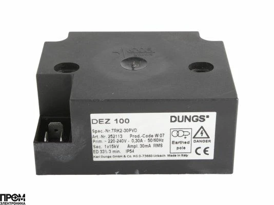 Трансформатор розжига Dungs DEZ 100